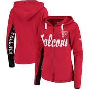 Add Atlanta Falcons Hands High Women's Rally Full-Zip Hoodie – Red To Your NFL Collection