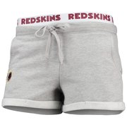 Add Washington Redskins Junk Food Women's Team Strap Shorts – Heathered Gray To Your NFL Collection