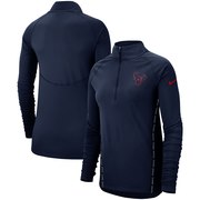 Add Houston Texans Nike Women's Core Half-Zip Pullover Jacket - Navy To Your NFL Collection