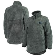Add Carolina Panthers Concepts Sport Women's Trifecta Snap-Up Jacket - Charcoal To Your NFL Collection