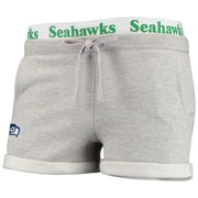 Add Seattle Seahawks Junk Food Women's Team Strap Shorts – Heathered Gray To Your NFL Collection