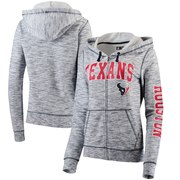 Add Houston Texans 5th & Ocean by New Era Women's Athletic Space Dye Full-Zip Hoodie - Navy To Your NFL Collection