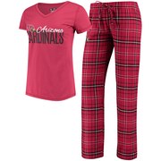 Add Arizona Cardinals Concepts Sport Halftime T-Shirt and Pants Set - Cardinal/Black To Your NFL Collection