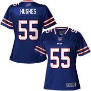 Add NFL Pro Line Women's Buffalo Bills Jerry Hughes Team Color Jersey To Your NFL Collection