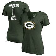 Add Green Bay Packers NFL Pro Line by Fanatics Branded Women's Plus Sizes Number One Mom T-Shirt - Green To Your NFL Collection