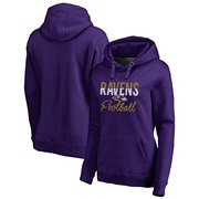 Add Baltimore Ravens NFL Pro Line by Fanatics Branded Women's Free Line Pullover Hoodie - Purple To Your NFL Collection