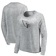 Add Arizona Cardinals NFL Pro Line by Fanatics Branded Women's Cozy Collection Plush Crew Sweatshirt - Ash To Your NFL Collection