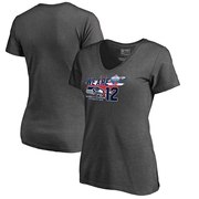 Add Seattle Seahawks Fanatics Branded Women's 2018 London Games V-Neck T-Shirt – Heathered Charcoal To Your NFL Collection