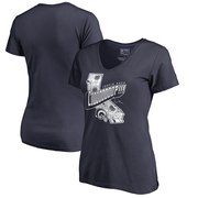 Add Cooper Kupp Los Angeles Rams NFL Pro Line by Fanatics Branded Women's Coooooop V-Neck T-Shirt – Navy To Your NFL Collection