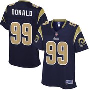 Add Women's Los Angeles Rams Aaron Donald NFL Pro Line Navy Team Color Jersey To Your NFL Collection