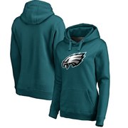 Add Philadelphia Eagles NFL Pro Line by Fanatics Branded Women's Primary Logo Pullover Hoodie - Midnight Green To Your NFL Collection