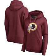 Order Washington Redskins NFL Pro Line by Fanatics Branded Women's Primary Logo Plus Size Pullover Hoodie - Burgundy at low prices.