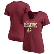 Add Washington Redskins NFL Pro Line by Fanatics Branded Women's Plus Sizes Nostalgia T-Shirt - Burgundy To Your NFL Collection