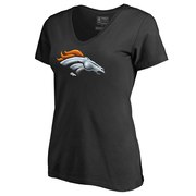 Add Denver Broncos NFL Pro Line by Fanatics Branded Women's Midnight Mascot V-Neck T-Shirt - Black To Your NFL Collection