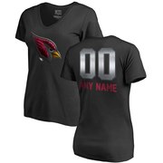 Add Arizona Cardinals NFL Pro Line by Fanatics Branded Women's Personalized Midnight Mascot T-Shirt – Black To Your NFL Collection