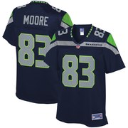 Add David Moore Seattle Seahawks NFL Pro Line Women's Home Player Jersey – College Navy To Your NFL Collection