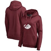 Add Arizona Cardinals NFL Pro Line by Fanatics Branded Women's Throwback Logo Pullover Hoodie - Cardinal To Your NFL Collection