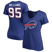 Add Kyle Williams Buffalo Bills NFL Pro Line by Fanatics Branded Women's Player Icon Name & Number T-Shirt – Royal To Your NFL Collection