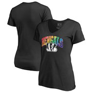 Add Cincinnati Bengals NFL Pro Line by Fanatics Branded Women's Team Pride T-Shirt – Black To Your NFL Collection