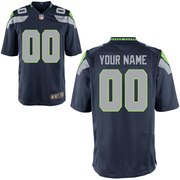 Add Seattle Seahawks Nike Youth Game Custom Jersey – Navy To Your NFL Collection