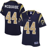 Add Women's Los Angeles Rams Jake McQuaide NFL Pro Line Navy Team Color Jersey - To Your NFL Collection