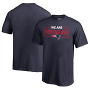 Order New England Patriots NFL Pro Line by Fanatics Branded Youth We Are Icon T-Shirt – Navy at low prices.