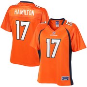 Add DaeSean Hamilton Denver Broncos NFL Pro Line Women's Player Jersey – Orange To Your NFL Collection