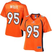 Add NFL Pro Line Women's Denver Broncos Derek Wolfe Team Color Jersey To Your NFL Collection