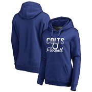 Add Indianapolis Colts NFL Pro Line by Fanatics Branded Women's Free Line Pullover Hoodie - Royal To Your NFL Collection