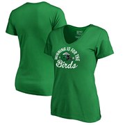 Add Philadelphia Eagles NFL Pro Line by Fanatics Branded Women's Hometown Collection Plus Size V-Neck T-Shirt - Kelly Green To Your NFL Collection