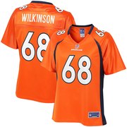 Add Elijah Wilkinson Denver Broncos NFL Pro Line Women's Team Color Player Jersey – Orange To Your NFL Collection