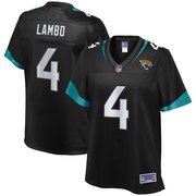 Add Josh Lambo Jacksonville Jaguars NFL Pro Line Women's Team Player Jersey – Black To Your NFL Collection