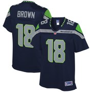 Add Jaron Brown Seattle Seahawks NFL Pro Line Women's Player Jersey – College Navy To Your NFL Collection