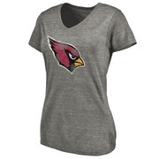 Add Arizona Cardinals NFL Pro Line Women's Distressed Team Tri-Blend T-Shirt - Ash To Your NFL Collection