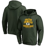 Add Green Bay Packers NFL Pro Line Faith Family Pullover Hoodie - Green To Your NFL Collection