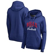 Add Buffalo Bills NFL Pro Line by Fanatics Branded Women's Victory Script Pullover Hoodie - Royal To Your NFL Collection