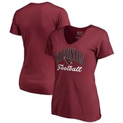 Add Arizona Cardinals NFL Pro Line by Fanatics Branded Women's Victory Script V-Neck T-Shirt - Cardinal To Your NFL Collection