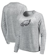 Add Philadelphia Eagles NFL Pro Line by Fanatics Branded Women's Cozy Collection Plush Crew Sweatshirt - Ash To Your NFL Collection