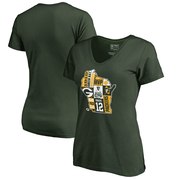 Add Aaron Rodgers Green Bay Packers NFL Pro Line by Fanatics Branded Women's Player State T-Shirt – Green To Your NFL Collection