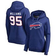 Add Kyle Williams Buffalo Bills NFL Pro Line by Fanatics Branded Women's Player Icon Name & Number Pullover Hoodie – Royal To Your NFL Collection