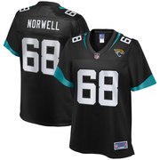 Add Andrew Norwell Jacksonville Jaguars NFL Pro Line Women's Team Player Jersey – Black To Your NFL Collection