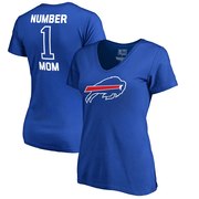 Add Buffalo Bills NFL Pro Line by Fanatics Branded Women's Plus Sizes Number One Mom T-Shirt - Royal To Your NFL Collection