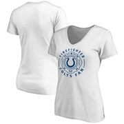 Add Indianapolis Colts NFL Pro Line Women's Firefighter V-Neck T-Shirt - White To Your NFL Collection