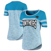 Add Carolina Panthers New Era Women's Space Dye Bling T-Shirt – Blue To Your NFL Collection