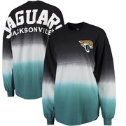 Add Jacksonville Jaguars NFL Pro Line by Fanatics Branded Women's Spirit Jersey Long Sleeve T-Shirt - Black/Teal To Your NFL Collection