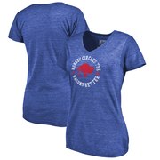 Add Buffalo Bills NFL Pro Line by Fanatics Branded Women's Hometown Collection Tri-Blend V-Neck T-Shirt - Royal To Your NFL Collection