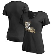 Add Alvin Kamara New Orleans Saints Fanatics Branded Women's Player State Slim Fit V-Neck T-Shirt – Black To Your NFL Collection