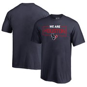 Add Houston Texans NFL Pro Line by Fanatics Branded Youth We Are Icon T-Shirt – Navy To Your NFL Collection