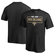 Add New Orleans Saints NFL Pro Line by Fanatics Branded Youth We Are Icon T-Shirt – Black To Your NFL Collection