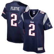 Add Doug Flutie New England Patriots NFL Pro Line Women's Retired Player Jersey – Navy To Your NFL Collection